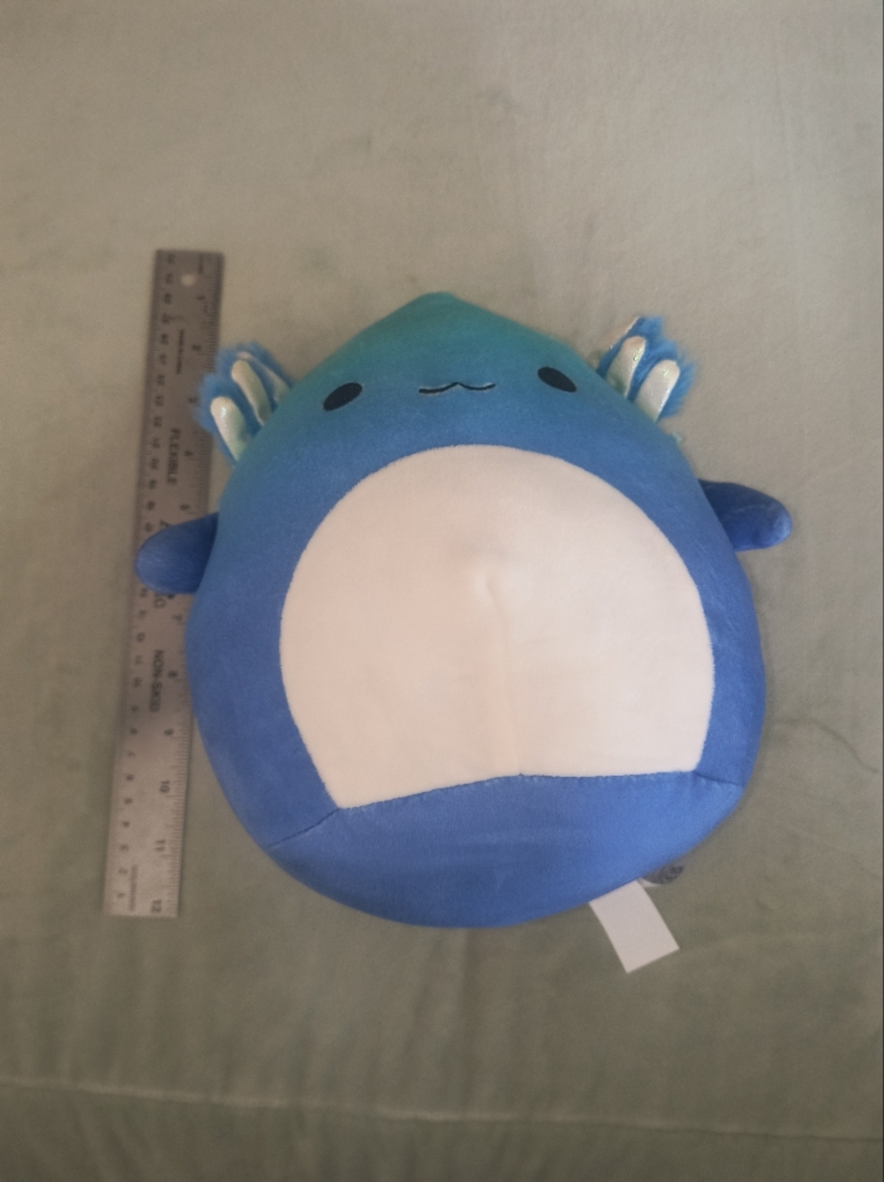 Squishmallows Blue Green Axolotl Plush